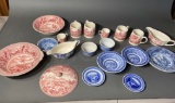 Large Lot Ironstone Historic America China