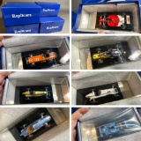 7 High-end Replicarz 1:43 Model Race Cars in Boxes