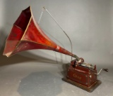 Edison Gem Phonograph with Horn