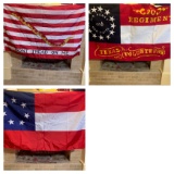Great Group of Flags - Military, historical repros