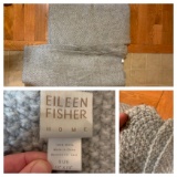 2 Eileen Fisher Home Wool Blankets