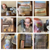 Postcards, Oscar Mayer Buttons, Vintage Buttons, Train DVD's & MORE