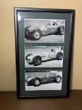 Vintage Indianapolis Speedway Framed Photographs