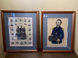 2 Early Civil War Tinted Lithograph Prints