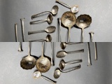 Large Group 18th c. English Sterling Silver
