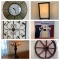 Wall Clock, Floor Lamp, Wall Art, Table Lamp & More