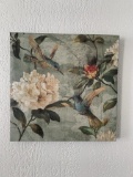 2 Hummingbird Decorative Art Pieces