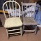 2 Primitive Chairs