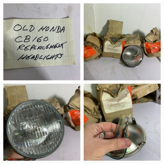 Old Honda CB 160 Replacement Headlights