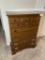 Vintage Cherry wood dresser by the Sterlingworth Corporation