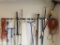 Group lot of hand tools, extension cords