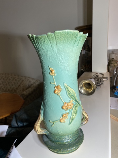 Antique Roseville Vase 887-14"