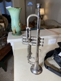 Antique Silver Plated King Trumpet - The Liberty Model