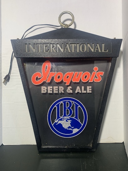 Iroquois Beer & Ale Lighted Sign