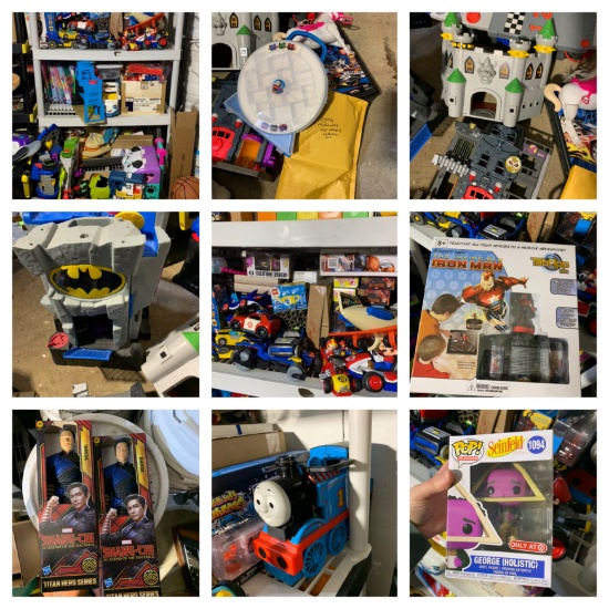 Large Group - Play Sets, New Toys, VIntage Toys, Barbies, Mcdonald Toys, Games, Action Figures & Mor