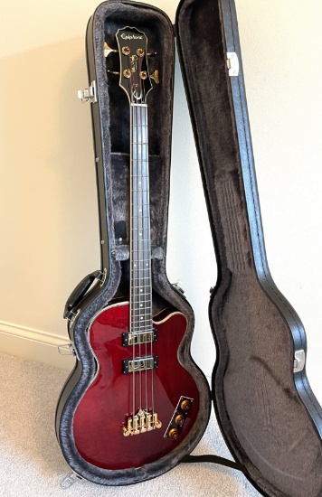 Epiphone Allen Woody Bass Guitar & Hard Case