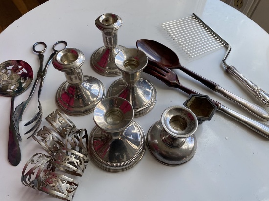 Group lot assorted sterling silver and more