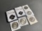 Group lot of silver coins, some graded