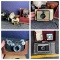 Group of Vintage Cameras - Polaroid Swinger Model 20, Kodak Brownie Hawkeye, Argus & More