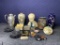 Childs Bust, Vases, Snuff Boxes and More