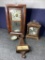 3 Great Clocks.  See Photos for Condition Issues.