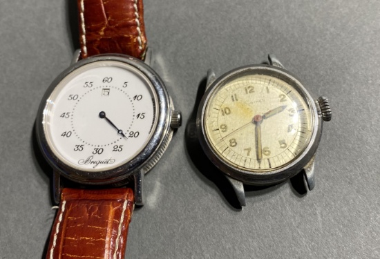 2 Watches including Longines, Breguet