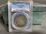 PCGS VF30 1854-O 50c. Silver Coin