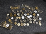 Large lot antique pocket watch movements