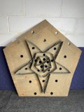 Folky Industrial Mold Shape of a star