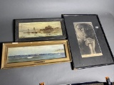 3 Vintage Art Pieces