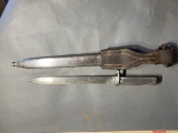 WWI German Bayonet w/Frog, scabbard