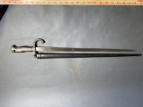 French Model 1874 Gras Bayonet w/Scabbard