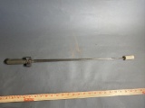 Antique French Lebel rifle bayonet