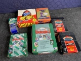 1992 Fleer Baseball, Repacked Wax Vintage Football Cards, 1990 Fleer Football, 1987 Topps