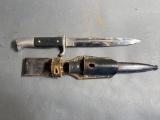 WWII K98 Mauser Bayonet w/Scabbard, Frog