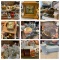 Large Group of Glassware, Mantel Clock, Christmas Cards, Mugs, Vases & More