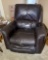 Leather Look Recliner.  See Photos for Condition