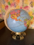 Ohio Art Globe with Astrological Base