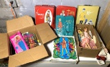 Vintage Barbie Cases, Barbie Magazines & Dolls.  See Photos