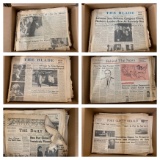 JFK Related Vintage Newspapers