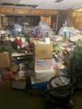 Very large basement craft area cleanout lot