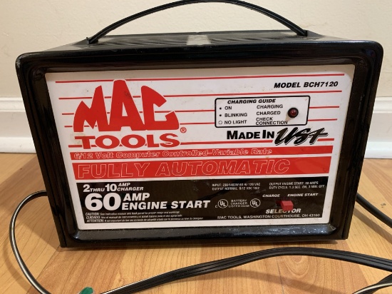 MAC Tools 6/12 Volt 60 AMP Engine Starter Model BCH7120