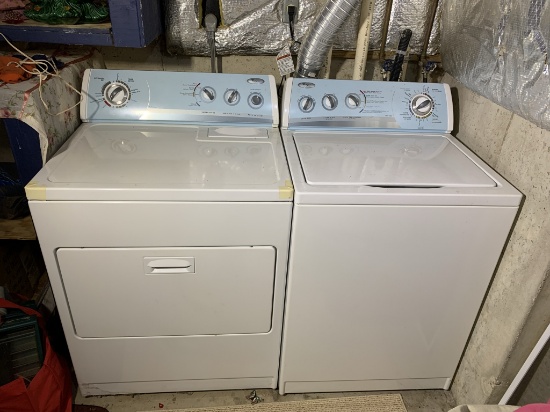 Whirlpool Electric Dryer & Washing machine.   See Photos for Model Numbers