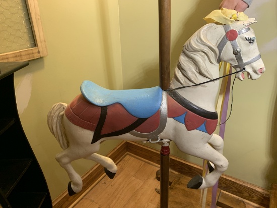 Carousel Horse, Primitives, Furniture, Tools Plus!