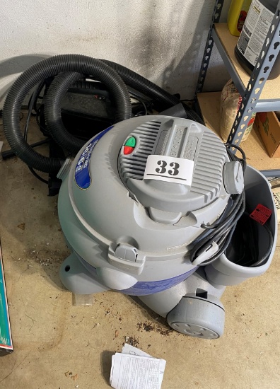 2 Vacuum Cleaners including Shop Vac