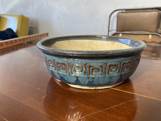 Unusual Antique Japanese Ceramic Ikebana Vase