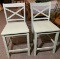 2 Counter Stool Light Blue in Color
