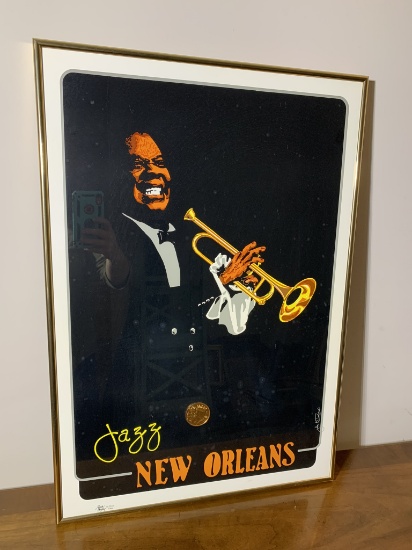 Louis Armstrong New Orleans Print