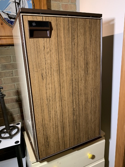 GE Mini Refrigerator / Freezer Combo Work Model TA4SLC