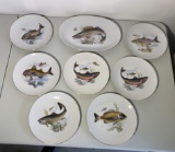 Group of Neiman-Marcus Fish Themed Plates
